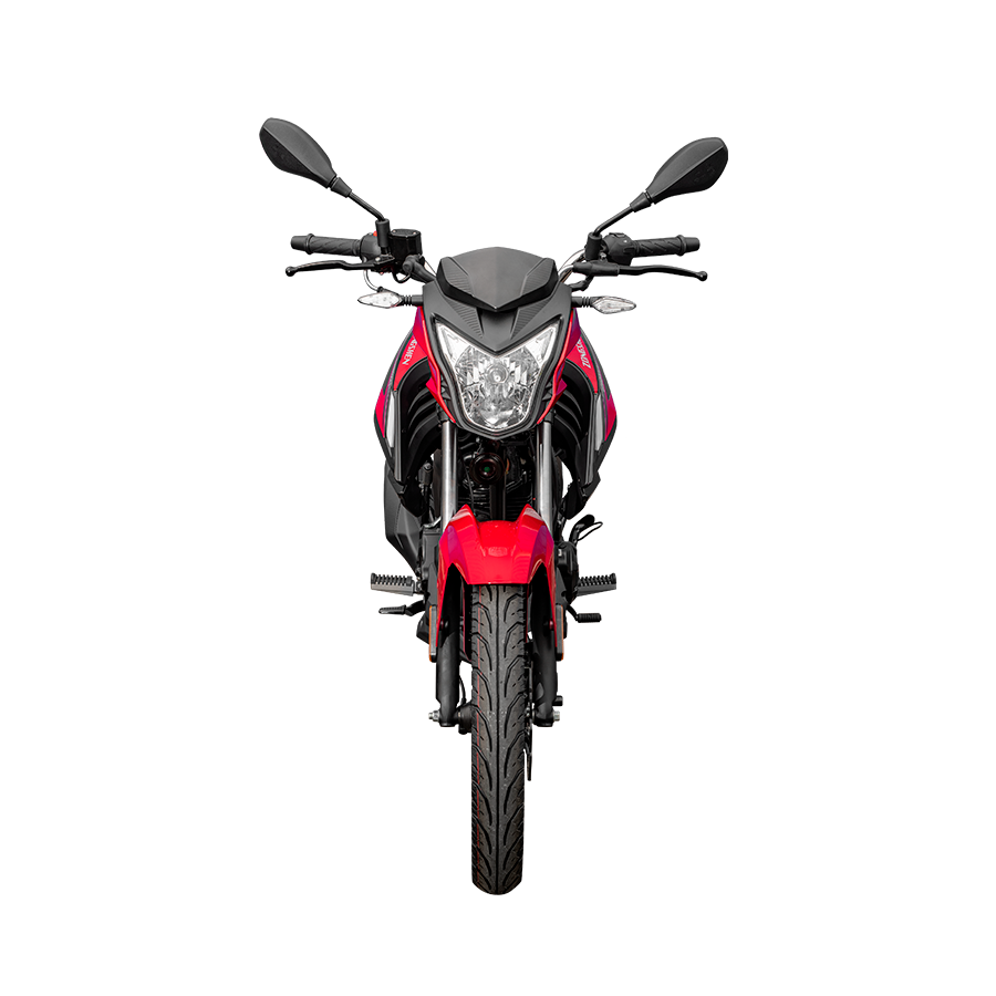 MOTOCICLETA PISTERA ZONSEN PT BATLLO3 ROJO