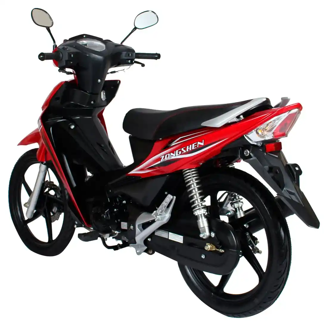 MOTOCICLETA CUB ZONSEN PT ZS110S C/ TABLERO DIGITAL TT ROJO - Imagen 3