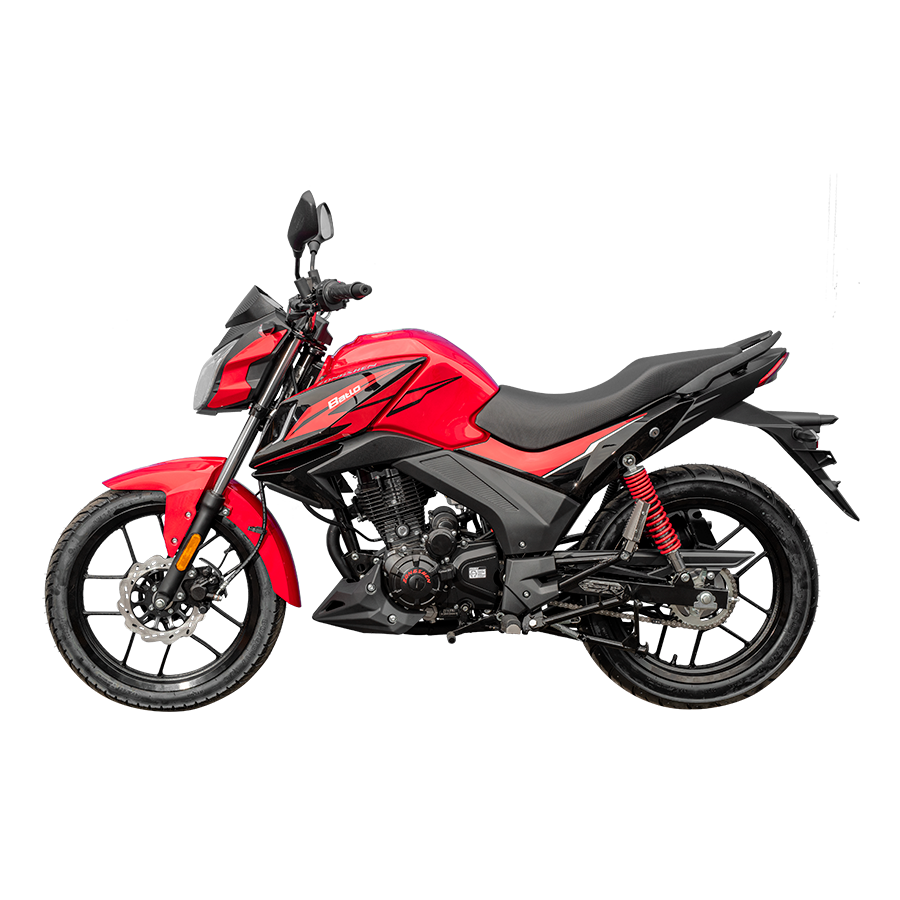 MOTOCICLETA PISTERA ZONSEN PT BATLLO3 ROJO - Imagen 3
