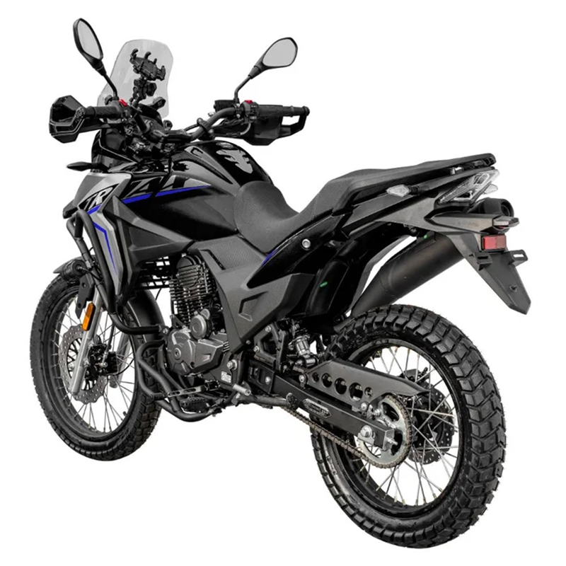 MOTOCICLETA TODO TERRENO ZONSEN PT TRIAX DELUXE -- NEGRO - Imagen 3