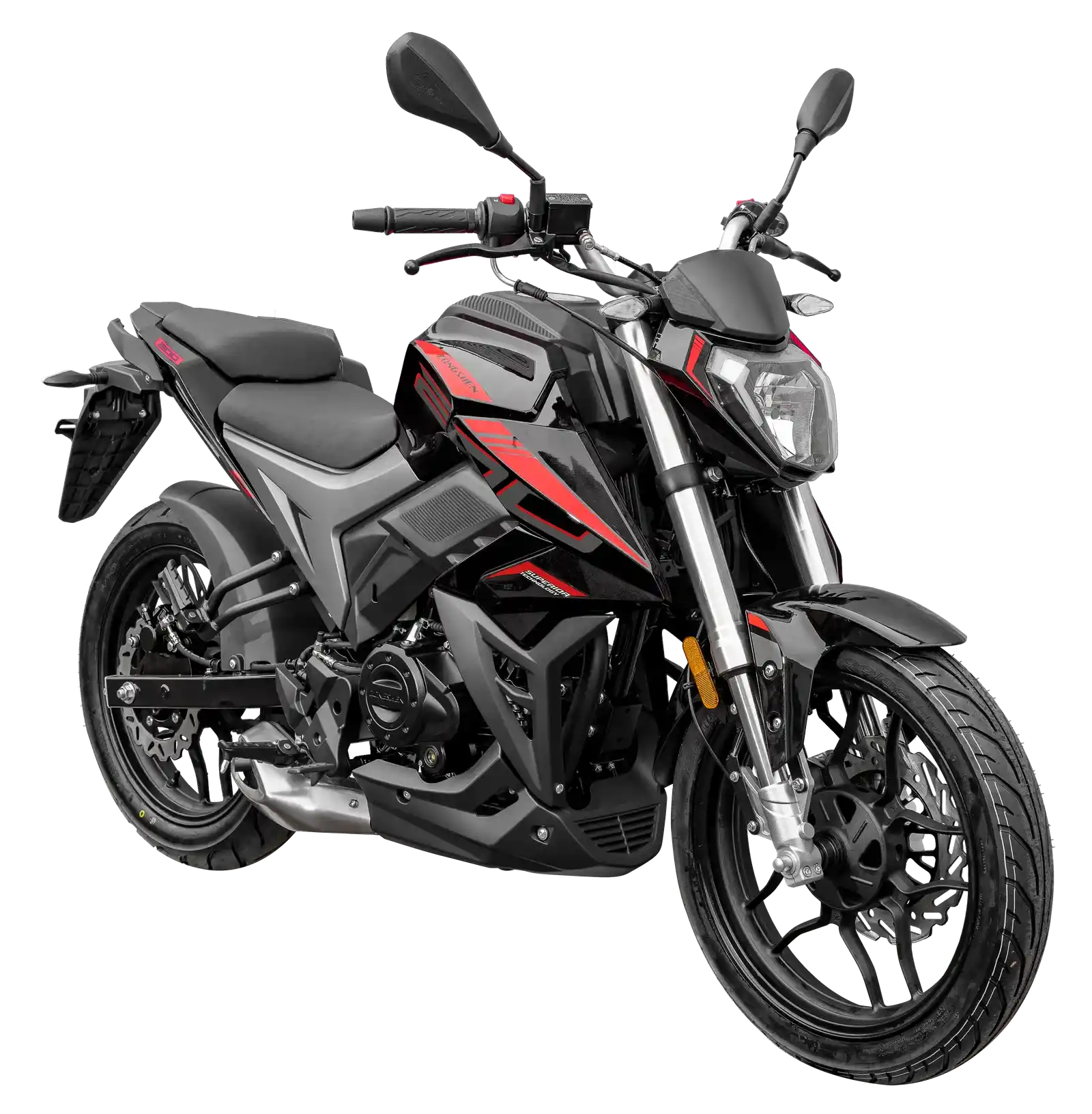 MOTOCICLETA PISTERA ZONSEN PT BATLLO5 NEGRO