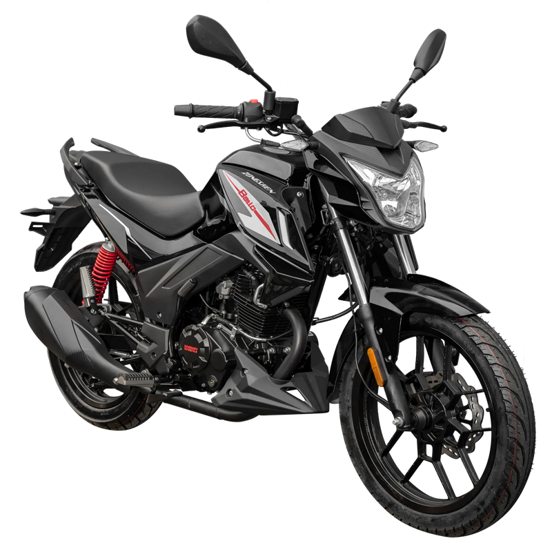 MOTOCICLETA PISTERA ZONSEN PT BATLLO3 --NEGRO