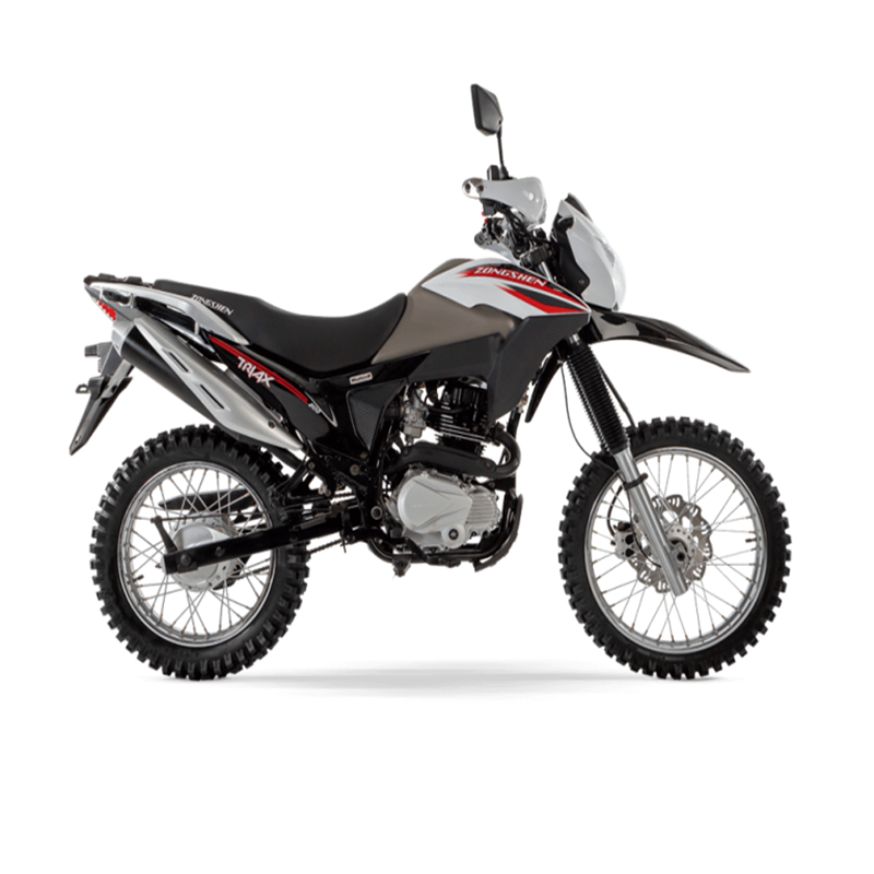 MOTOCICLETA TODO TERRENO ZONSEN PT TRIAX200 BLANCO