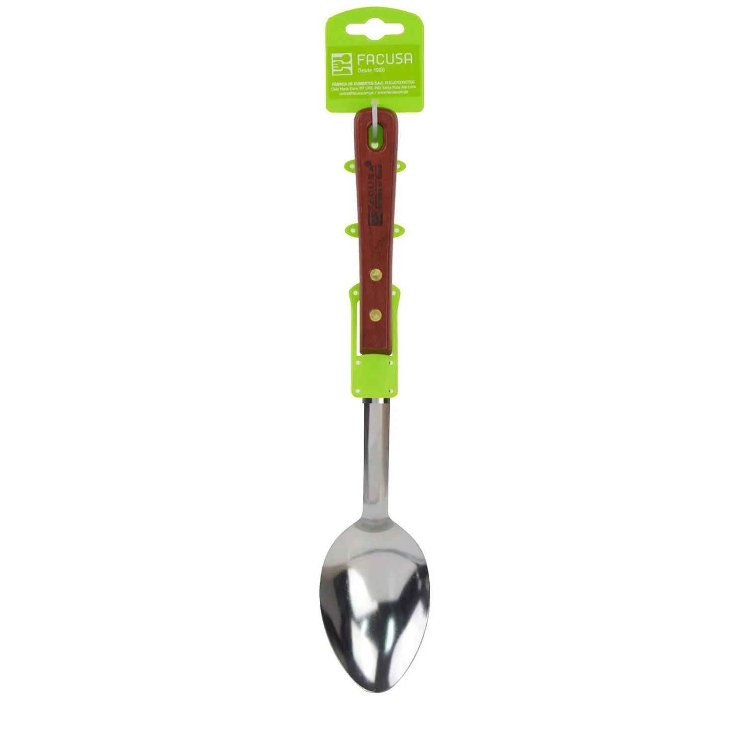 CUCHARA (EH-1U4) DE COCINA LLANA M/MADERA Nº 04 FACUSA