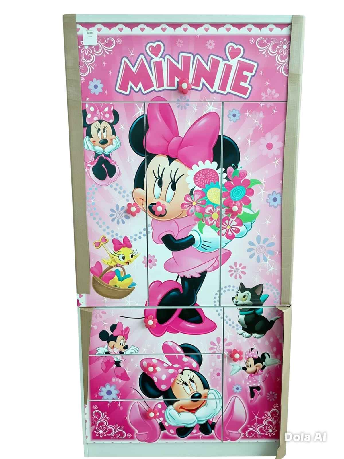 ROPERO DE NIÑA DE 0.90 METROS DE MELAMINE