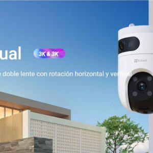 CAMARA IP PT EZVIZ CS-H9C-R105-8H55WFL LENTE DUAL EXTERIOR 10MP WIFI LENTE 2.8 MM + 6MM