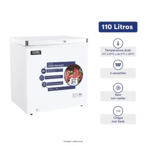 CONGELADOR HORIZONTAL ILUMI TFI-1100WH