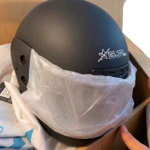 CASCO INTEGRAL NEGRO  C/CIERRE BJR