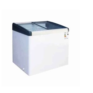 CONGELADORA EKIPAR BG-260 BLANCO  TAPA DE VIDRIO 260 LITROS