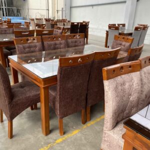 COMEDORES DE 8 SILLAS MODELO COPETA MESA DE 1.80 X 1.00 MT