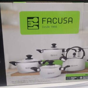 SET DE OLLAS X12 CLASICA T/V (16/18/20/24/26/TETERA 3L) FACUSA