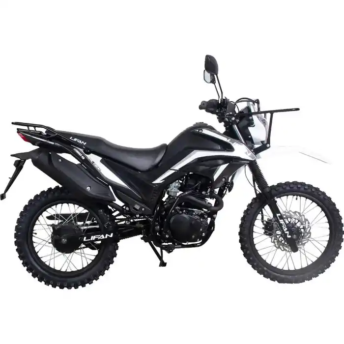 MOTOCICLETA LIFAN XTRIAL LF200GY-4D 200 BLANCO - Imagen 3