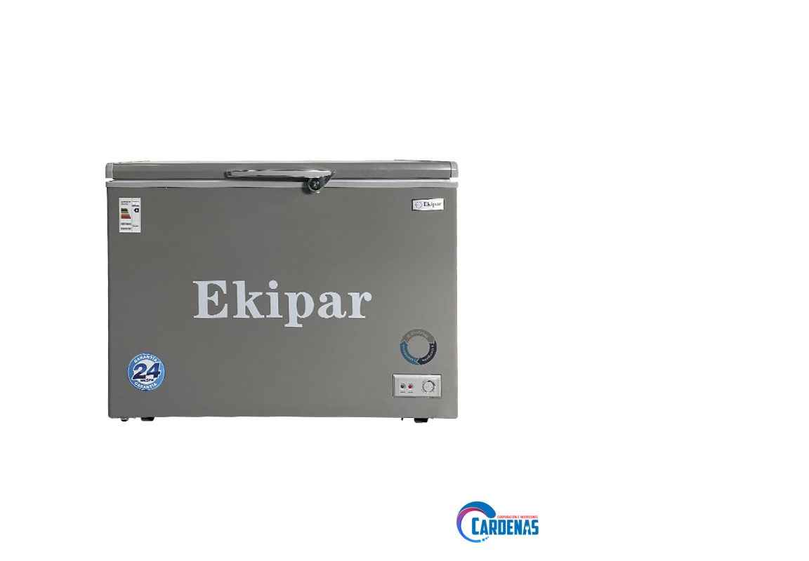 Congeladora tapa dura tina acero inox 320L