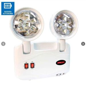LÁMPARA DE EMERGENCIA SLIM OPALUX 9101.220LED 14 LED SMD ULTRABRILLANTE