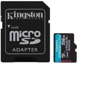 MICROSD KT CANVAS GO PLUS 256G KINGSTON