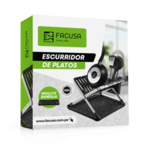 ESCURRIDOR DE PLATOS (105180-001) ACERO INOX. FACUSA