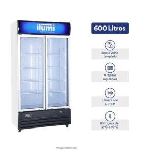VISICOOLER 600LTS FAN COOLING ILUMI BC-6002FC
