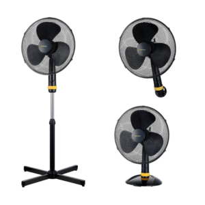 Ventilador Pedestal Imaco IF-16P 16" Negro 60W